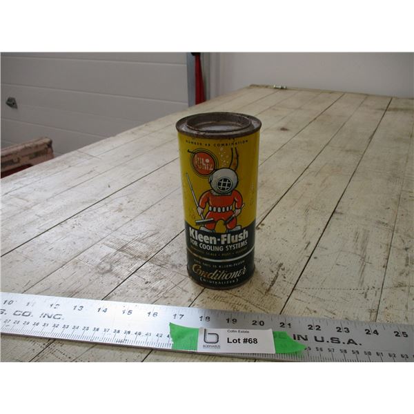 Whiz Kleen-Flush tin 1/2 full