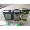Image 2 : (3) Tins - one has contents, Tumbler, Lubriplate, 4 Square