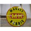 Image 1 : Massey Harris MH 24" round sign - single sided