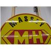 Image 2 : Massey Harris MH 24" round sign - single sided