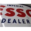 Image 4 : Imperial Esso Dealer - doubled sided sign (WITH RING) - porcelain - 60x40