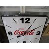 Image 3 : Coca-Cola clock - working - 38x38
