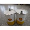 Image 1 : (2) Shell Oil - 5 gallon cans