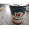 Image 4 : Esso Marvelube 5 gallon tin pail