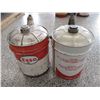 Image 4 : (2) Esso + Texaco Gas pails