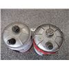 Image 5 : (2) Esso + Texaco Gas pails