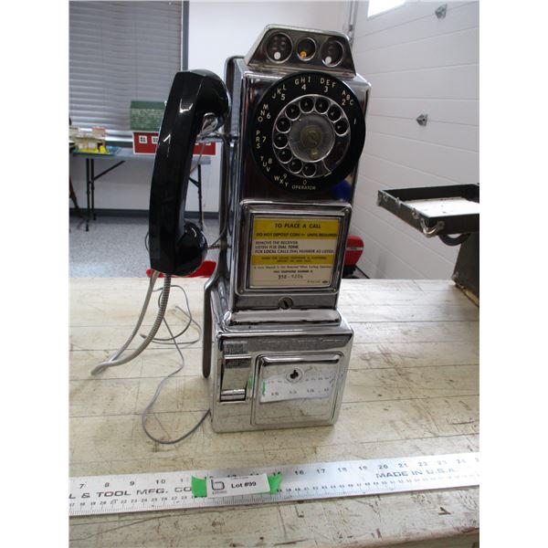 Vintage Rotary Payphone