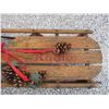 Image 3 : Radio brand wooden sleigh - 31" long