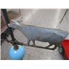 Image 5 : Cow weathervane with blue globe - 53" tall
