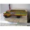 Image 1 : Lazy Day farms tin toy truck - 17.75" long