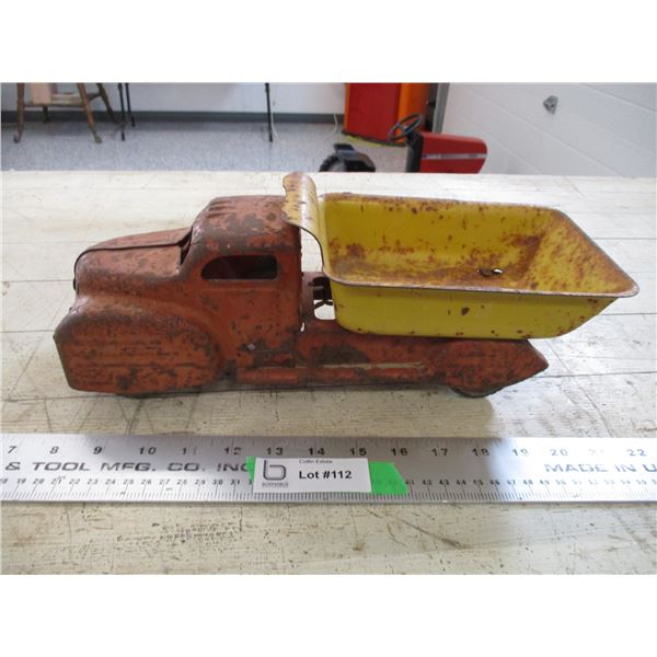 Antique Metal truck dump truck