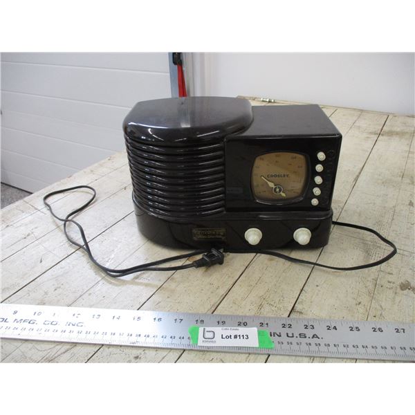 Crosley Cr-1 Collector edition radio - working