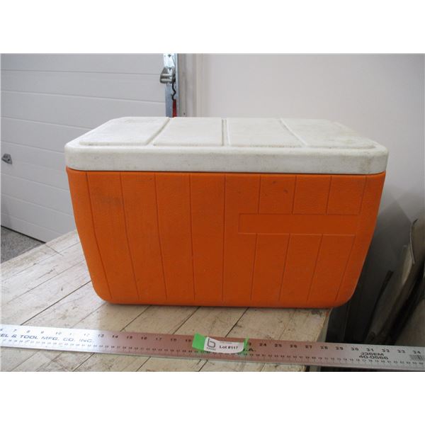 Coleman Cooler (orange)