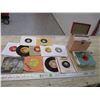 Image 1 : Lot of 45rpm records (Country, rock, misc)