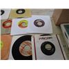 Image 4 : Lot of 45rpm records (Country, rock, misc)