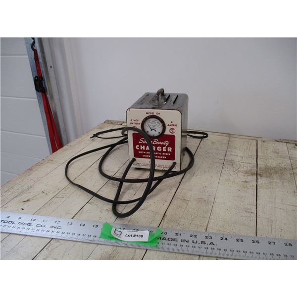 Silver-Beauty charger - working
