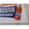 Image 2 : Mission Beverages cardboard sign - 14x10