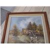 Image 2 : Framed painting - signed by ? - 21x25