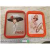 Image 2 : (2) Coca-cola trays