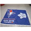 Image 4 : (2) Toronto Flags - Blue Jays + Maple Leafs