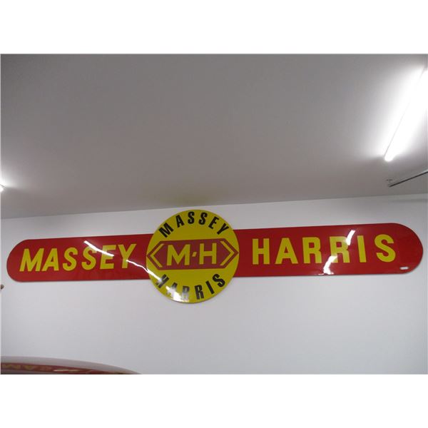 18ft long + 4ft tall - MASSEY HARRIS sign - 1 of a kind