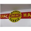Image 2 : 18ft long + 4ft tall - MASSEY HARRIS sign - 1 of a kind