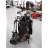 Image 1 : Golf Clubs with bag + Cart