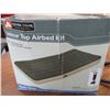 Image 2 : Velour Top Airbed kit (twin size) with pump