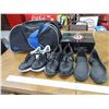 Image 1 : (2) pairs of (Asham RDS) shoes + bag