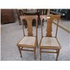 Image 1 : (2) Wooden chairs