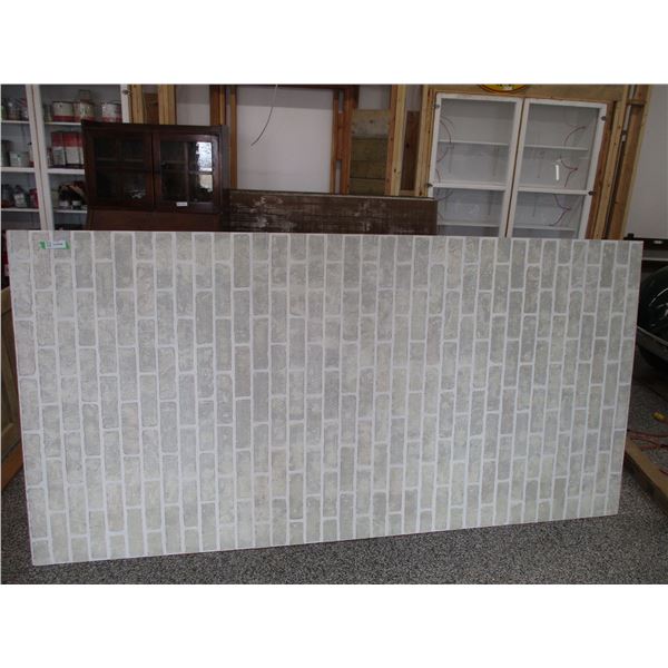 (10) brick design 4x8 sheet wall panels