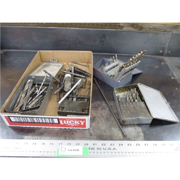misc lot of drill bits