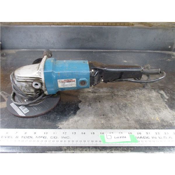 Jepson sander/grinder wheel - working
