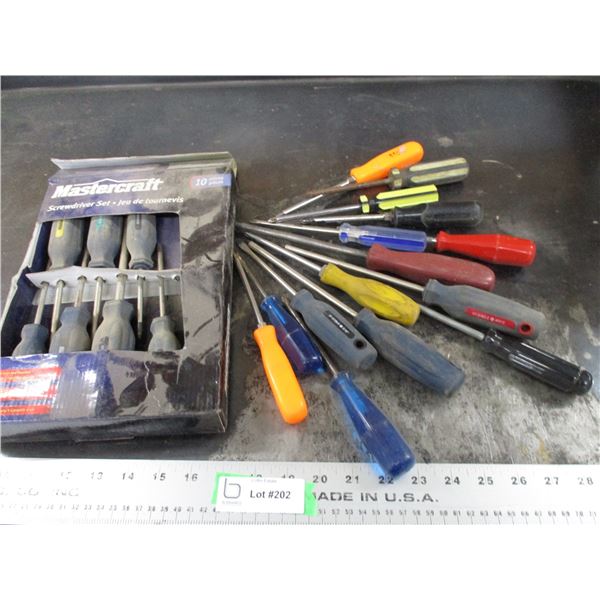 lot of screwdrivers
