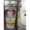 Image 2 : (8) Prime solution stain block cans of Alkyd Interior/Exterior white