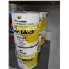 Image 3 : (8) Prime solution stain block cans of Alkyd Interior/Exterior white