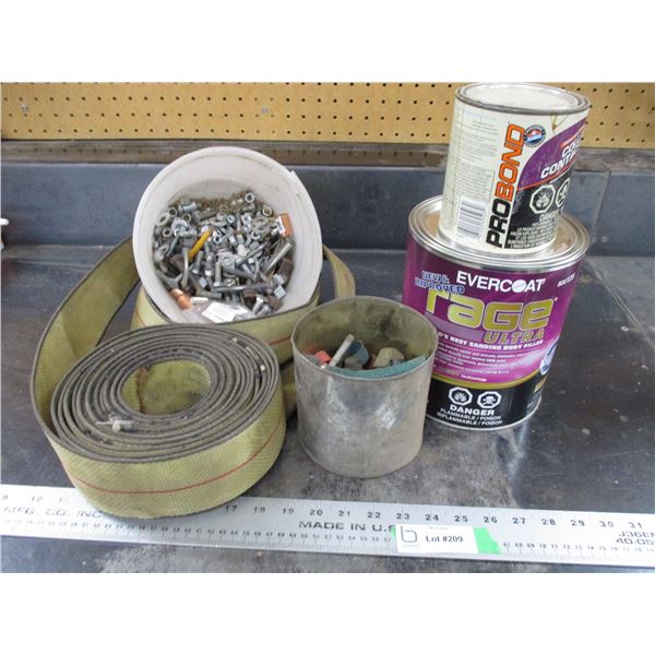 body filler, strap, misc