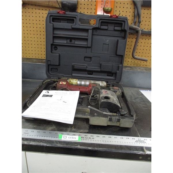 battery operated grease gun