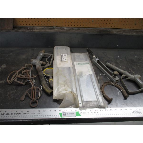 gas nozzle with horse bite, misc