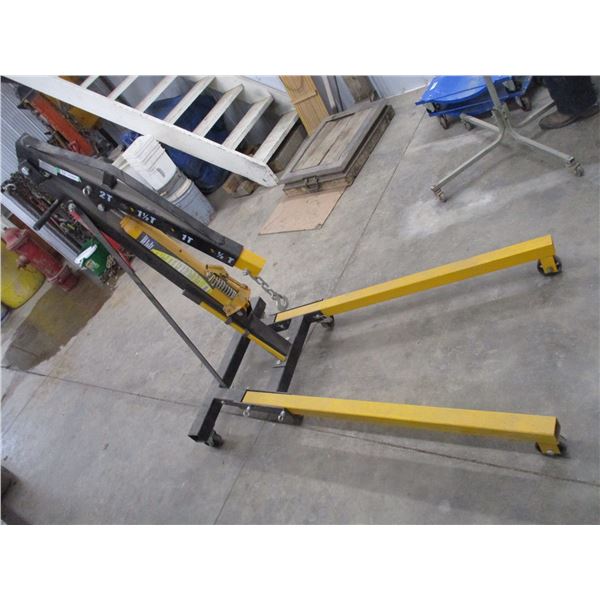 2-top lift shop crane - power fist