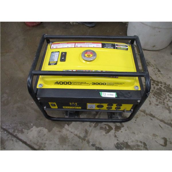 4000W Champion generator
