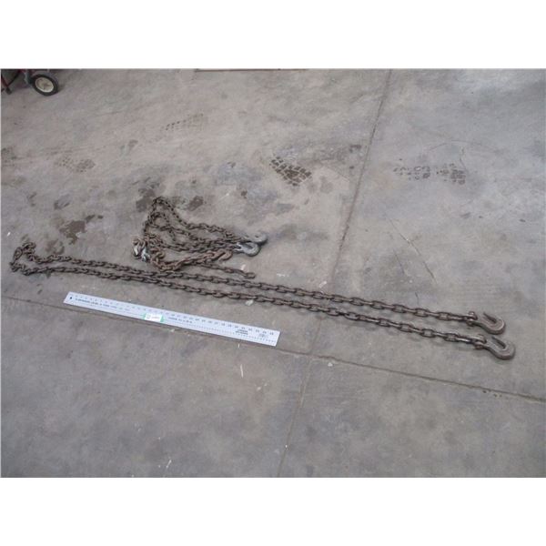 Chains - 12ft + misc