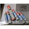 Image 2 : (9) Constructions adhesive tubes - (1) large sealant