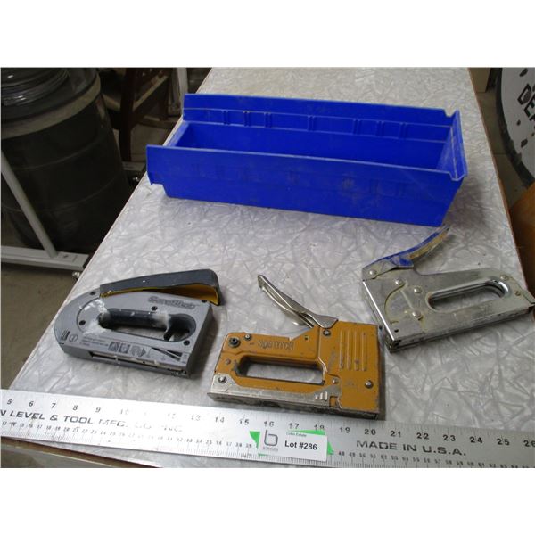 (3) staple guns