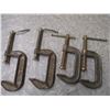 Image 2 : (4) C Clamps