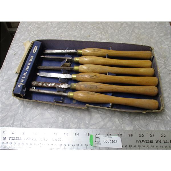 6 piece wood chisels
