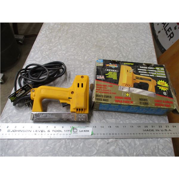 electric staple + nail gun