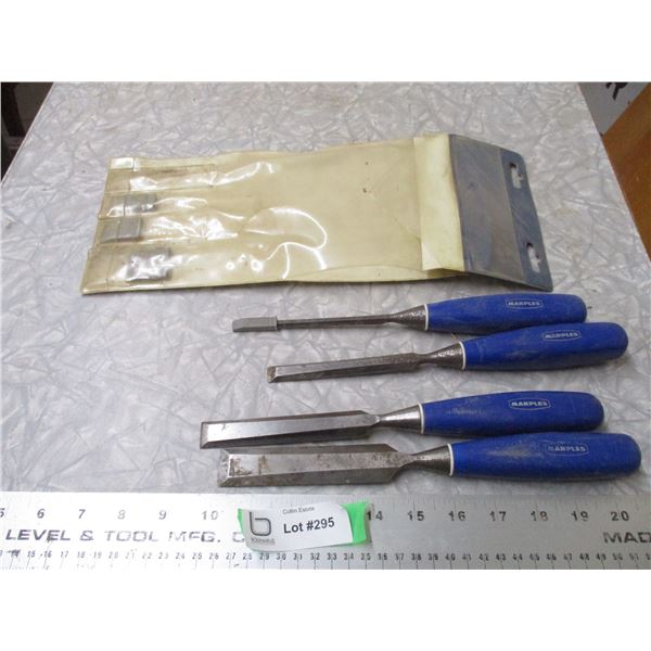Marples chisel set