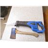 Image 2 : Mastercraft saw (no battery) + Hatchet axe