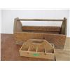 Image 1 : 2 wooden tool boxes